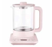 Bouilloire électrique Bouilloire en verre, Bouilloire électrique en verre Pot de santé multifonctionnel en verre à haute teneur en borosilicate Bouilloire électrique Théière électrique Cuisson rapide