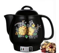 Bouilloire Électrique Chinoise 3L/4l/5l, 450W, Autocuiseur Automatique pour Plantes Médicinales avec Maintien Au Chaud, 2 Vitesses, Réglage Intelligent. Idéale pour Le Thé Et les Soupes 3L