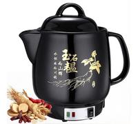 Bouilloire Électrique Chinoise 4L/5l, Autocuiseur Automatique pour Plantes Médicinales avec Matériaux Céramiques Résistants Aux Hautes Températures, Arrêt Automatique, Idéale pour Le Thé Et les A 4L