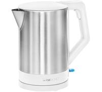 Clatronic Bouilloire électrique WKS 3692 1,5 L 2200 W acier inoxydable blanc