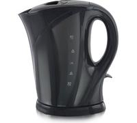 Bouilloire électrique compacte Théière 1,7L plastique 2200W Design et performance modernes Noir