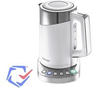 Concept RK3170 bouilloire 1,7 L 2200 W Acier inoxydable, Blanc