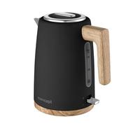 Bouilloire électrique - CONCEPT - ELWOOD - Acier inoxydable - 1,7L - 2200W - Noir mat