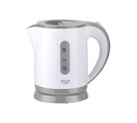 Bouilloire électrique de 0,8 litre - Adler AD1371G - Filtre à sédiments - 850 W - Protection auto contre l'ébullition sans eau