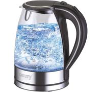 Bouilloire Électrique De 1,7l 2000w Transparent Gris Noir