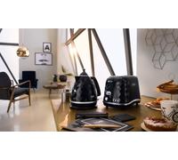 Bouilloire Électrique De 1,7l Sans Fil 2000w Noir