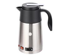 Bouilloire électrique de voiture 1200 ml, bouilloire électrique de grande capacité 12/24 V, bouteille de chauffe-eau, chaudière à eau portable pour thé, café (12V)