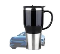 Bouilloire électrique de voiture | Bouilloire d'eau chaude 12 V | Tasse de voyage électrique portable, chaudière de voiture élégante avec poignée 450 ml pour la maison et l'extérieur