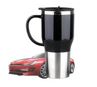 Bouilloire électrique de voiture - Chauffe-café électrique 12 V, tasse de voyage portable, bouilloire de voiture élégante avec poignée 450 ml pour la maison et l'extérieur