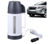 Bouilloire électrique de voiture, pots portables 12/24 V - Chaudière d'arrêt automatique | pour les trajets quotidiens, les trajets en voiture, le camping, les voyages, la conduite en plein air