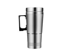 Bouilloire Électrique de Voiture Tasse à café isotherme avec chauffage 12V | Gourde chauffante pour auto Pour véhicules, remorque, camping-car, berline, pick-up, trajets et road trips