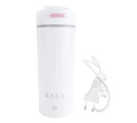 Bouilloire électrique de voyage Mini chaudière à eau portable pour café, thé, 300 W, chauffage rapide, 5 minutes, capacité de 475 ml, pour voyage, bureau, camping, hôtel, acier