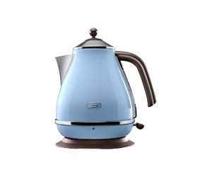 Bouilloire électrique DeLonghi Icona Vintage KBOV2001.AZ - 1,7 L, bleue
