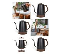 Bouilloire électrique - Design col de cygne - 1,2 L - 1000W - Acier inoxydable - Arrêt automatique