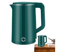 Bouilloire électrique en acier inoxydable - 2,3 l - Théière en acier inoxydable - Arrêt automatique - Bouilloire rapide - Contrôle de la température - Théière pour cuisine, voyage, campagne extérieure