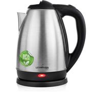 Bouilloire Électrique En Acier Inoxydable 2200W 1 8 L Chauffage Rapide Base À 360° Arrêt Automatique Protection Contre La Surchauff