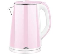 Bouilloire électrique en acier inoxydable, chauffe-eau rapide, sans fil, température variable, 2,3 L, 1500-2000 W, protection contre la surchauffe, économe en énergie, sans BPA, rose, chauff