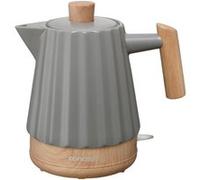 Bouilloire électrique en céramique 1500W 1,5L - Gris foncé RK0092 Concept gris foncé G