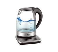 Bouilloire Adler Bouilloire électrique en verre AD 1293 -2200W - 1,7L - avec base et régulateur de température
