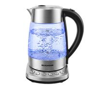 Bouilloire électrique en verre BERGMANN FR005 1,7 L 2200 W, panneau de commande