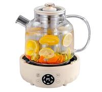 Bouilloire électrique En Verre De 1,8 L, Machine à Thé Smart Touch Avec 6 Fonctions, Fonction De Maintien Au Chaud Pour Faire Bouillir L'eau Et Le Thé