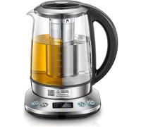 Bouilloire Électrique en Verre FOHERE - Affichage LCD - 6 Préréglages de Température - Maintien Chaud 2H - 2200W