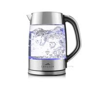 Bouilloire électrique ETA Crysten I 2100W I 1,7L de capacité I Arrêt automatique I Protection contre la surchauffe I Design élégant en verre I Eclairage intérieur