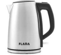 Bouilloire électrique Flama 736FL en acier inoxydable, 2200W, capacité de 1,7L, filtre anti-poussière, double revêtement Inox G