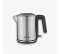 Bouilloire 1L compacte à ouverture extra large - SEVERIN - WK 3489- 2 400 W, Socle 360°, Filtre anticalcair, Noir/inox