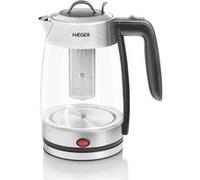 Haeger Bouilloire électrique Perfect Tea – 1,8 L, 2200 W – Bleu G