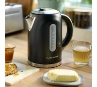 riviera&bar Bouilloire électrique 1.5L MILA - Température Réglable 50,100°C, Écran LCD, Maintien au Chaud, Sécurité Anti-Surchauffe, Design Élégant - 2200W - Noir