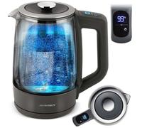 Bouilloire électrique - JANSHOP - BD-711 - 1 7 L - Écran tactile - Verre borosilicate