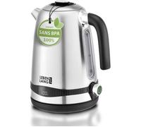 Bouilloire électrique - LEBENLANG - 1,7L - 2200W - Acier inoxydable - Réglage de température 40-100°