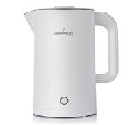 Bouilloire Électrique - Lehmann - Venice - Double Paroi - BPA Free - 2200 W - 1,7 L - Blanc