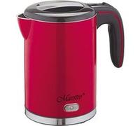 Maestro Bouilloire électrique MR030 acier inoxydable 1,2 L 1500 W Rouge