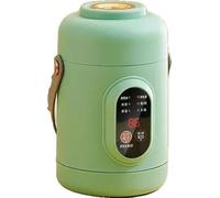 Bouilloire électrique, mini marmite à soupe, minuterie numérique, vert, Avec cuiseur vapeur