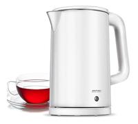 Bouilloire électrique - MPM - Czajnik bezprzewodowy 1,7L - Coulée sans fil - Socle 360° - Blanc