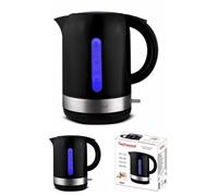 Bouilloire Electrique Noire 1,7L 2200W Sans Fil Socle 360° avec connexion électrique