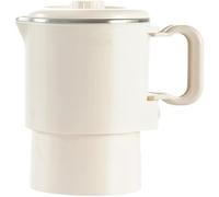 Bouilloire électrique pliable portable de voyage, bouilloire de camping 1L avec 2 vitesses, chauffe-eau multifonction en acier inoxydable 304, 600W pour randonnée en plein air et camping (T7844)