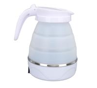 Bouilloire électrique pliante de 0,6L, 600W, en silicone, portable pour voyager
