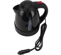 bouilloire électrique portable 250W pour voiture avec allume-cigarette Road Trip 24V Truck Water Heated Tea Coffee Kettle Auto Shut Off 1000ml Black