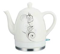 Bouilloire Électrique Portable Jug Bouilloire Électrique en Céramique, Pot à Thé Sans Erreur 1.6L, Coupe Automatique Et Cuisson, 1350W Fast/D/E/B Aqiong