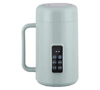 Bouilloire électrique portative de 1000 ml, minuterie 12 heures avec doublure en céramique, chauffe-eau à ébullition rapide 500 W for les voyages, dortoirs, hôtels et le camping (vert, 1 pièce)(Green)