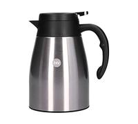 Bouilloire électrique Portative en Acier Inoxydable, pour Camion et Voiture, 24V, 1200ml, avec Base, Noir Mat, Théière électrique, Plis de Voiture (24V1200ml Qihang livré avec