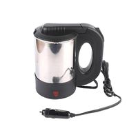 Bouilloire électrique pour véhicule - Tasse de voyage chauffante, chaudière automatique compacte | 12 V 24 V tasse chauffe-eau en acier inoxydable, chauffe-thé pour camion, voiture, bouilloire en