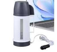 Bouilloire électrique pour voiture - Pots portables 12/24 V | Théières électriques | Voyage en voiture, en plein air | Pour les trajets quotidiens, les trajets en voiture, les trajets en voiture, la