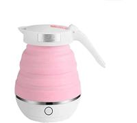 bouilloire électrique, Protection anti-ébullition à sec, cordon d'alimentation amovible, silicone de qualité alimentaire, 555 ml, bleu