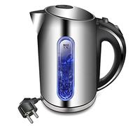 Bouilloire Électrique Rapide1.7L, 2200W, Arrêt Automatique, Sécurité Surchauffe, Filtre Amovible, Acier Inoxydable, Économie d'Énergie