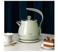 Bouilloire électrique rétro inoxydable 1. 5l pour voyage théière à café 1500w vert Vert G