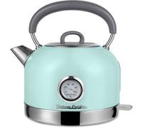 BOUILLOIRE ÉLECTRIQUE RÉTRO VINTAGE CUISINE AVEC THERMOMÈTRE - MENTHE